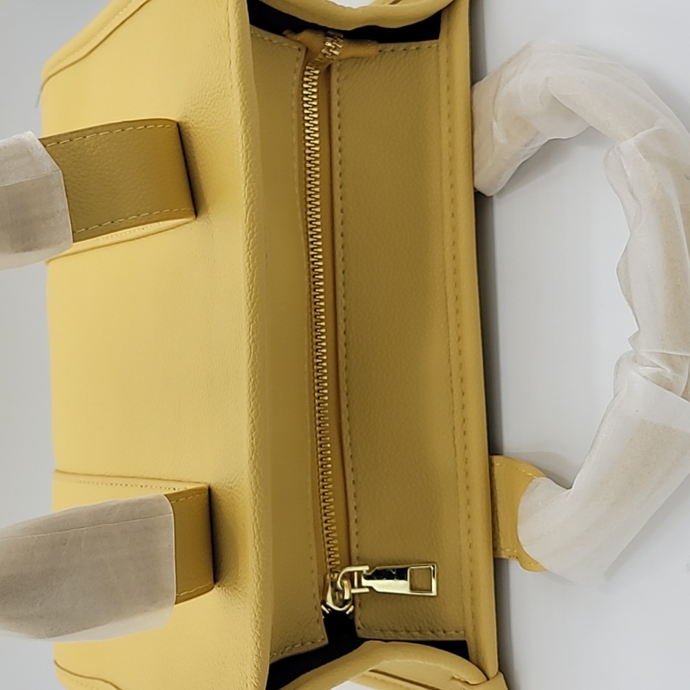Unbranded THE TOTE BAG with crossbody strap - Yellow - Picture 7 of 11